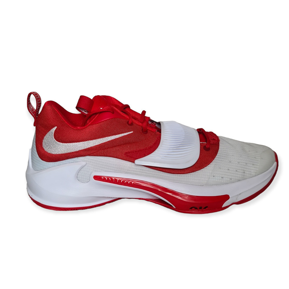 Nike Zoom Freak 3 TB Basketball Shoe Red Antetokounmpo Men's 18